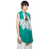 JULIUS 868CPM2 Viridian / Stan Graphic Sleeve Less Tops